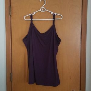 Purple Spaghetti Strap Tank
